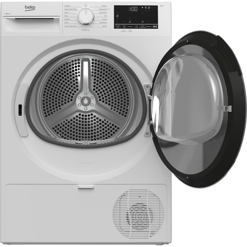 מייבש כביסה קונדנסור BEKO 10KG דגם B3T41011DW