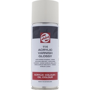 ספריי ורניש מבריק לאקריליק/שמן Acrylic Varnish Glossy #114