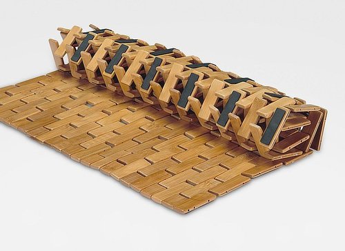 שטיח עץ 50X70 Palito - במבוק טבעי Kleine wolke