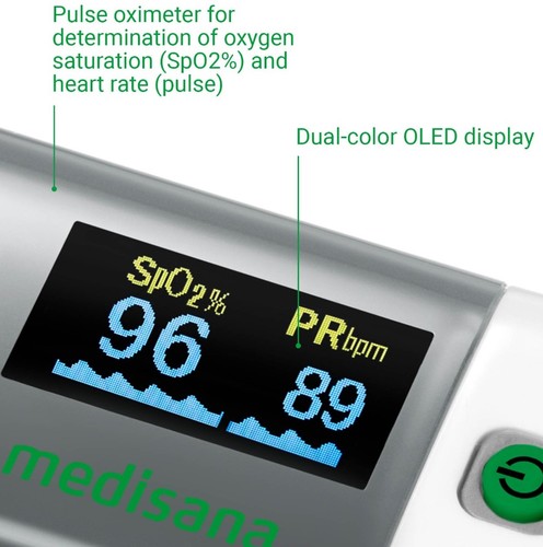 מד סטורציה Medisana Pulse Oximeter PM100