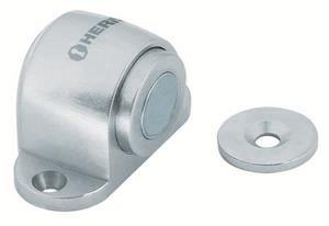 סטופר מגנטי לדלת (ניקל)  HERMEX TRUPER