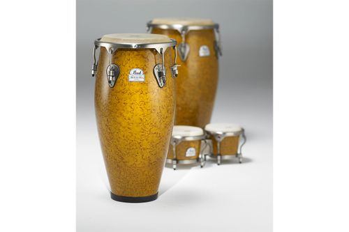 זוית נוספת Pearl Primer Pro Fiberglass Conga Sets