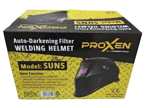 מסכת ריתוך אלקטרונית/ סולארית SUN5  פרוקסן Proxen