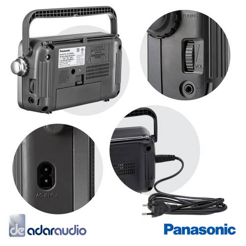 רדיו נישא FM אנלוגי Panasonic RF-2400D