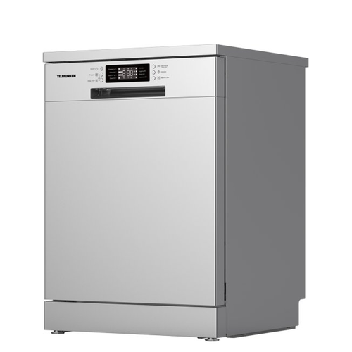  מדיח כלים עומד רחב 60 ס''מ Telefunken TDW-1301S - צבע כסוף