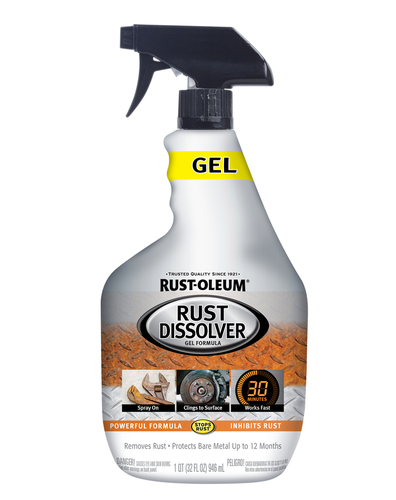 תרסיס ג'ל מסיר ומעכב חלודה תוצרת RUST OLEUM