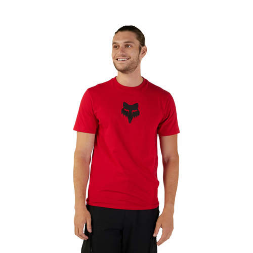 חולצת פוקס אדום - FOX HEAD SS PREM TEE V24