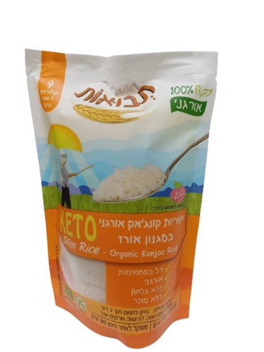 אטריות קונג'אק בסגנון אורז אורגני קיטו תבואות
