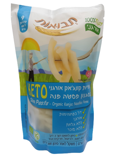 אטריות קונג'אק בסגנון פנה אורגני קיטו תבואות