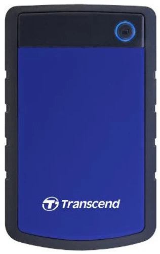 כונן קשיח ‏חיצוני Transcend StoreJet 25H3 TS2TSJ25H3B 2000GB יבואן רשמי - נפח 2TB