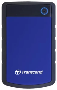 כונן קשיח ‏חיצוני Transcend StoreJet 25H3 TS2TSJ25H3B 2000GB יבואן רשמי - נפח 2TB