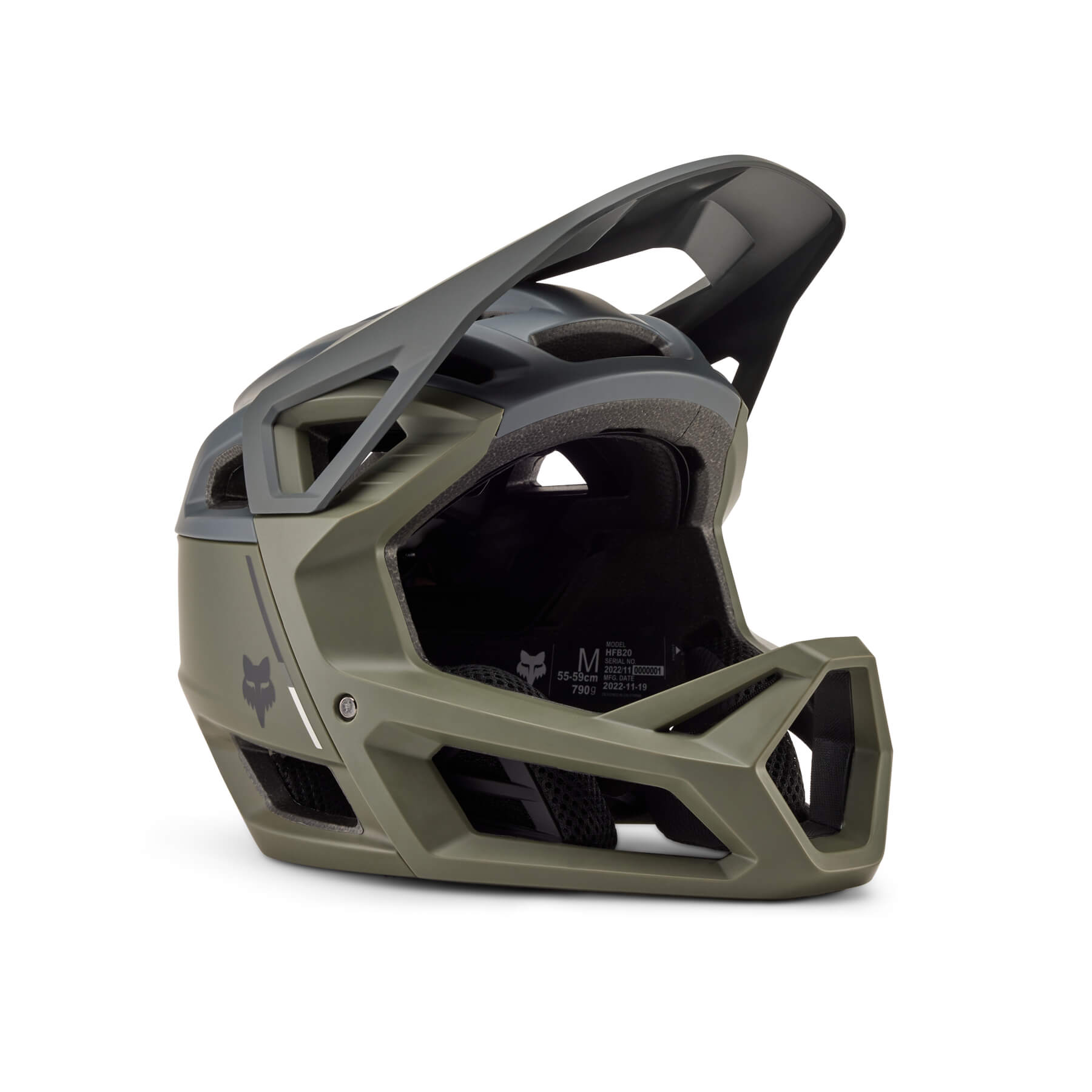 קסדת אנדורו מלאה פוקס ירוק זית - FOX PROFRAME MIPS HELMET CLYZO V24 