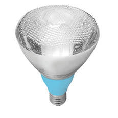 נורה EL רפלקטור פאר 38 E27/25W צבע כחול ELPAR38/25B
