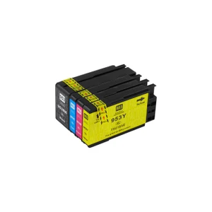 סט 4 ראשי דיו תואמים פרימיום HP 903XL 3HZ51AE (הספק 750 דף בכל צבע)