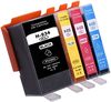 סט 4 ראשי דיו תואמים פרימיום HP 934XL-935XL X4E14AE (הספק 1,000 דף בשחור ו-825 דף בכל צבע)