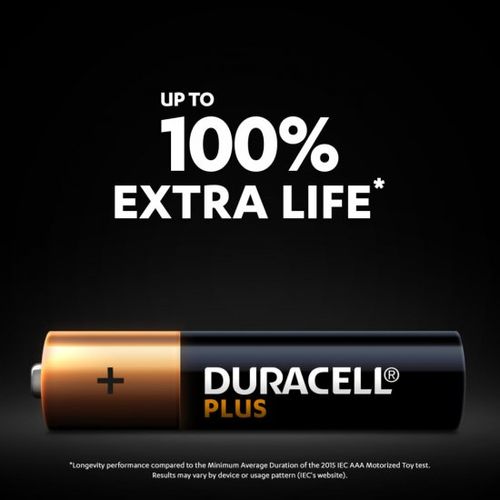 2 סוללות D לא נטענות Duracell Plus Power