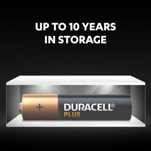 2 סוללות D לא נטענות Duracell Plus Power