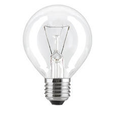 נורה ליבון כדור שקוף E27/28W הלוגן ACTEC