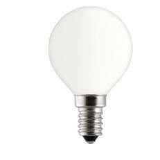 נורה ליבון כדור חלבי E14/60W 