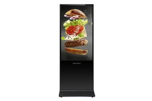 שילוט דיגיטלי עומד ברצפה בגודל 55 אינץ' Hikvision