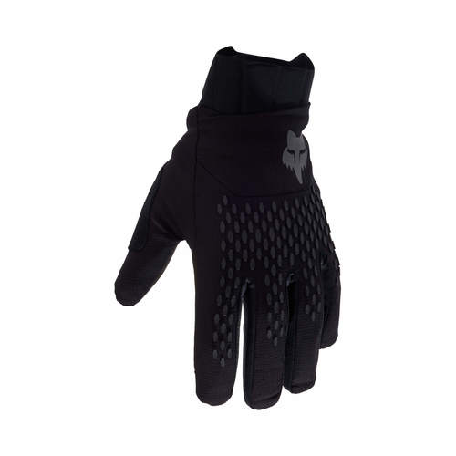 כפפות רכיבה חסינות מים פוקס שחור - FOX DEFEND PRO WINTER GLOVES