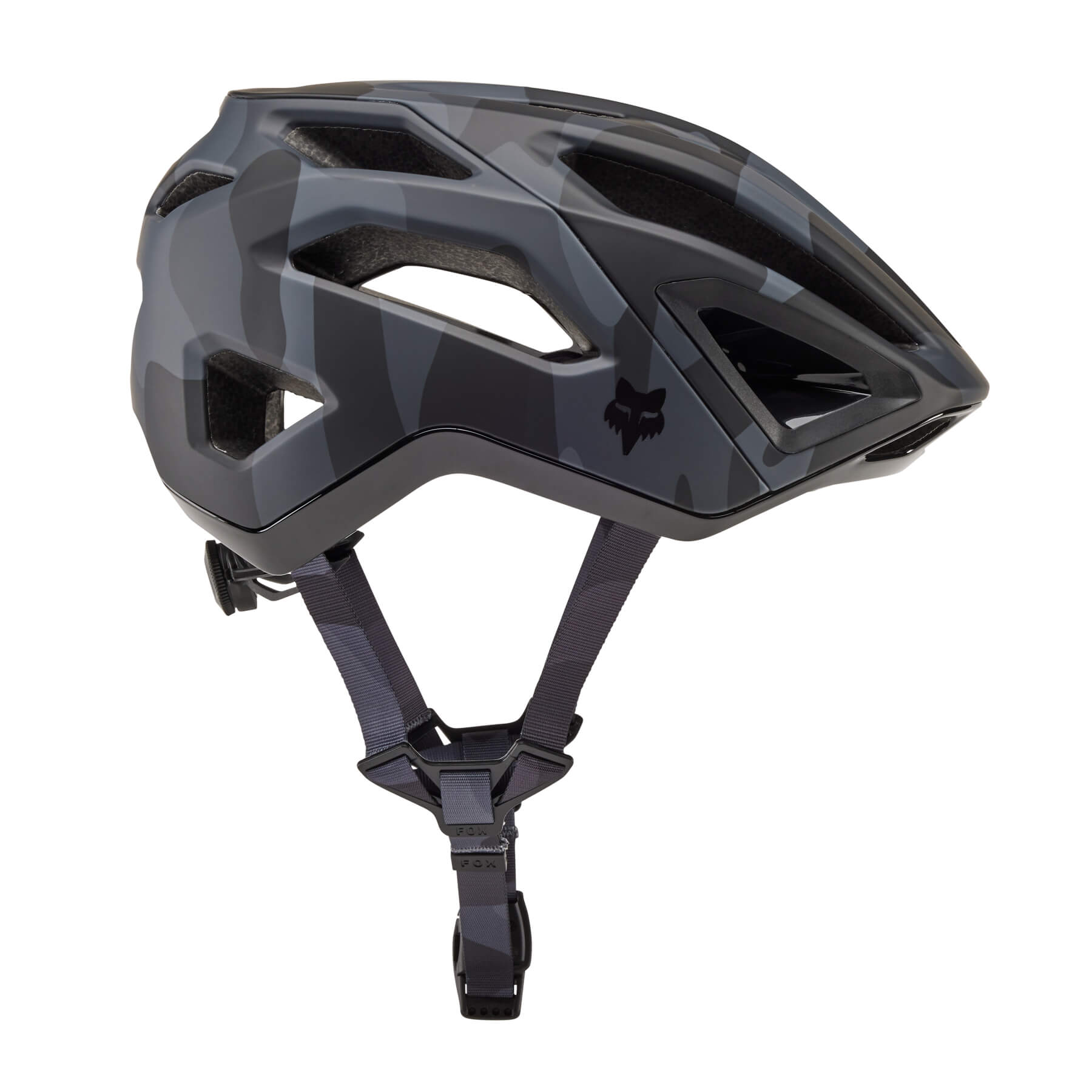 קסדת קרוס קאנטרי לאופניים פוקס שחור צבאי - FOX CROSSFRAME PRO MIPS V25