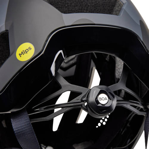 קסדת קרוס קאנטרי לאופניים פוקס שחור צבאי - FOX CROSSFRAME PRO MIPS V25