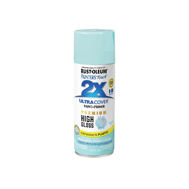  ספריי צבע  2x gloss turquoise sky 