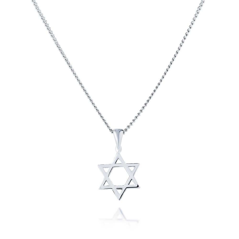 שרשרת תליון מגן דוד קלאסית לגבר