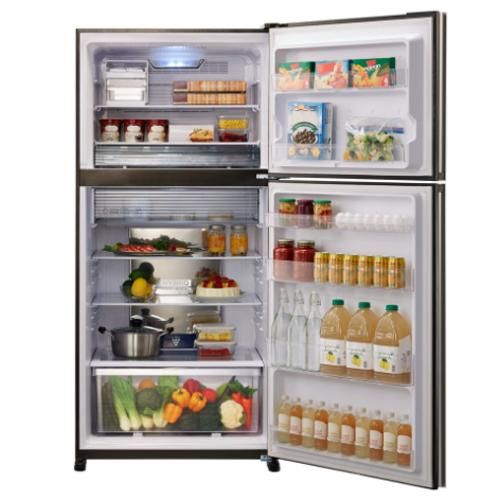 מקרר מקפיא עליון 558 ליטר Sharp SJ-3650WH לבן שארפ