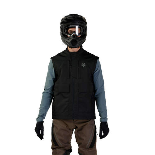 מעיל רכיבה פוקס שחור - FOX DEFEND OFFROAD JACKET V24