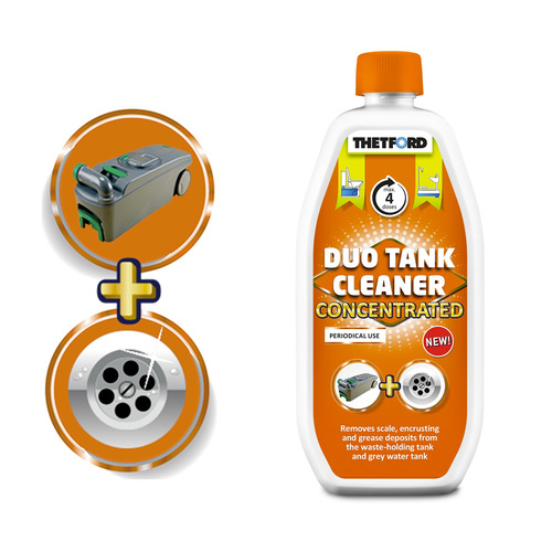 חומר לניקוי מיכל הפסולת בשירותים כימיים DUO TANK CLEANER מרוכז