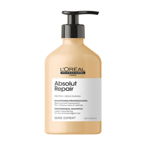שמפו לשיער פגום מאוד אבסולוט ריפייר גולד 500 מ"ל LOREAL לוריאל 