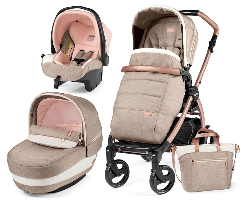 עגלה לתינוק בוק Luxe Elite Premium 2019 Peg perego