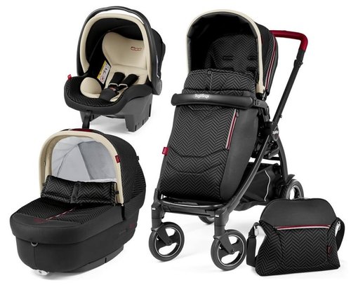 עגלה לתינוק בוק Fiat 500 Luxe Elite Premium 2019 Peg perego