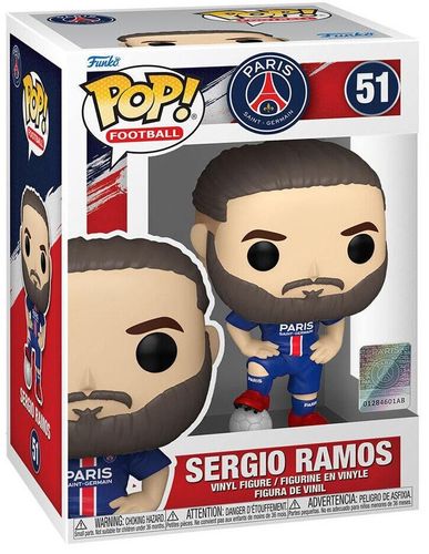 בובת פופ כדורגל: POP FOOTBALL PSG SERGIO RAMOS סרחיו ראמוס פריז סאן זרמן