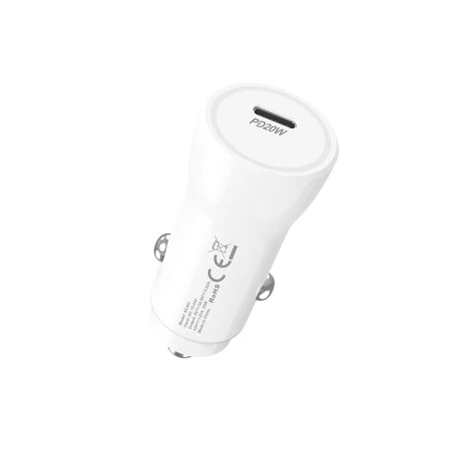 מטען רכב מהיר Cycle CYCPD20W-T עם יציאת USB בתקן 3A 20W + כבל Type-C