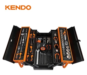 ארגז כלים הרמוניקה 88 חלקים KENDO 90202 פתיחה מדורג