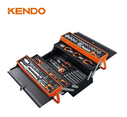 ארגז כלים הרמוניקה 88 חלקים KENDO 90202 פתיחה מדורג