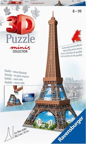 פאזל תלת מימד 54 חלקים מבית Ravensburger - מגדל אייפל