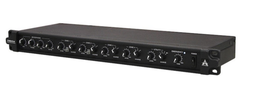 בורר / מפצל 4 אזורים PHONIC DM434