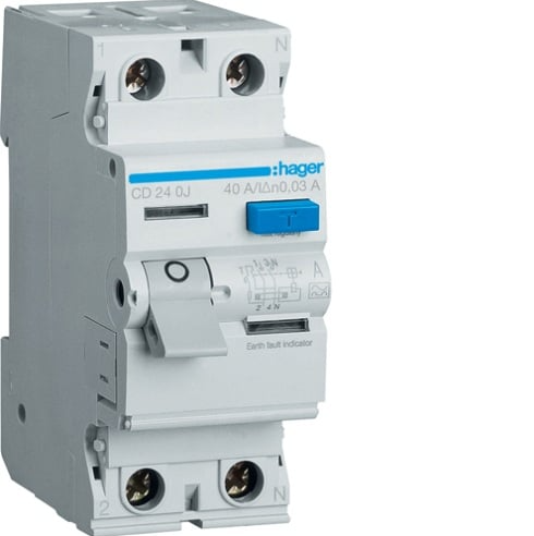 פחת הגר 2X40A Hager