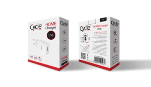 מטען קיר Cycle CYH2.4A RED עם יציאת USB 