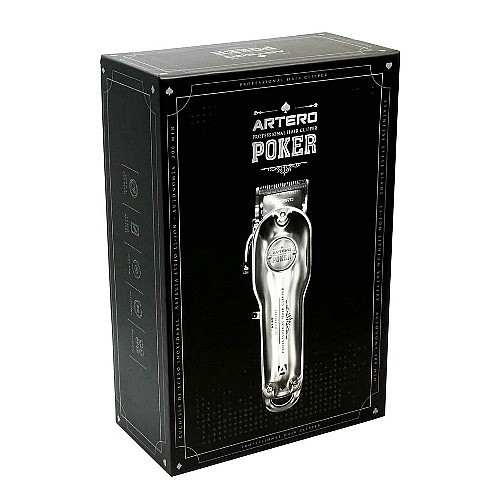 מכונת תספורת ARTERO דגם FAR-M651 POKER SILVER