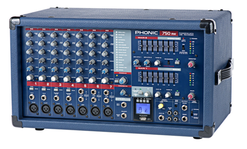 מגבר מיקסר POWERPOD750RW