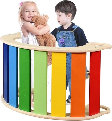 נדנדת קשת סולמית צבעונית 10002