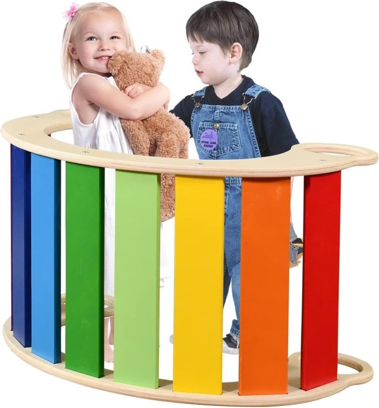 נדנדת קשת סולמית צבעונית 10002