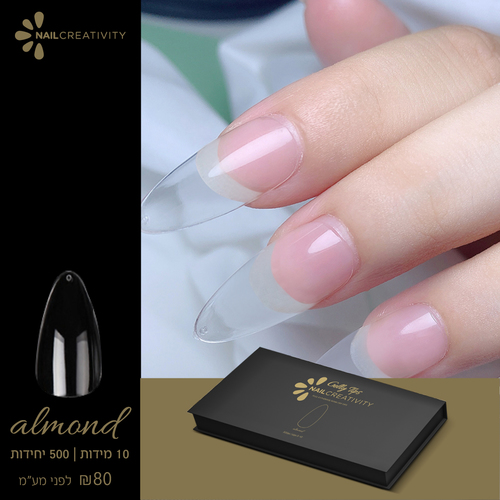 גלי טיפס שקד NAIL CREATIVITY