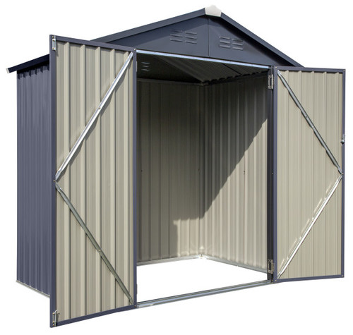 מחסן מתכת דגם 1.93X1.29 Garden Top CR64