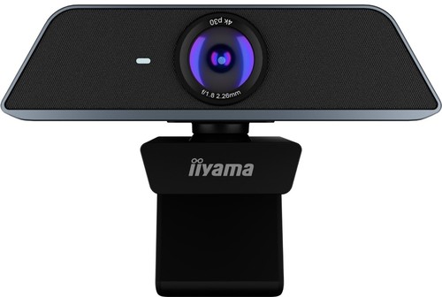 מצלמת רשת Iiyama 4K UHD 120° w/Mic Webcam
